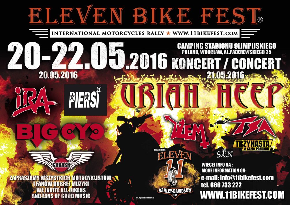 Eleven Bike Fest odbędzie się 22-23 maja we Wrocławiu