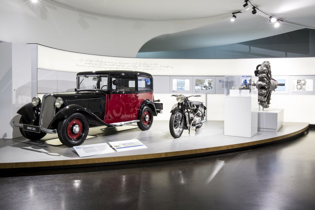 Wystawa w Muzeum BMW