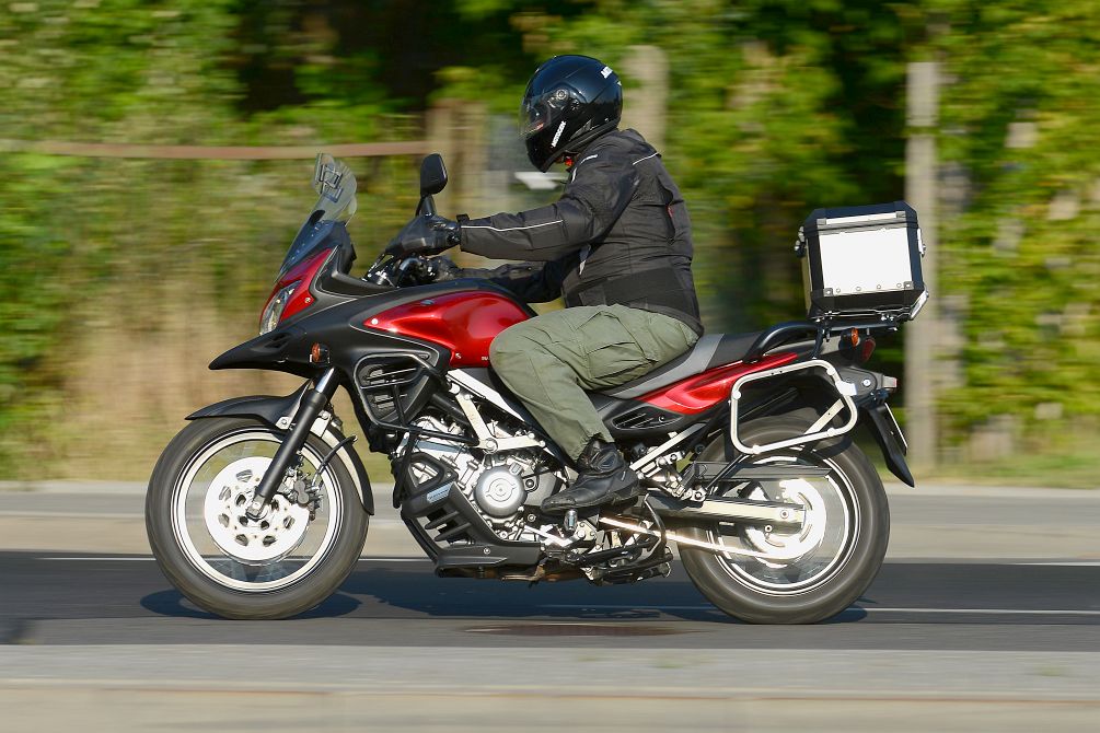 Test motocykla Suzuki VStrom 650 XT wersja bardziej
