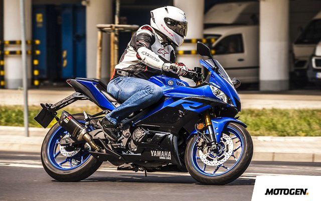 Nowa Yamaha YZFR3 2019 wybór i mistrzów i
