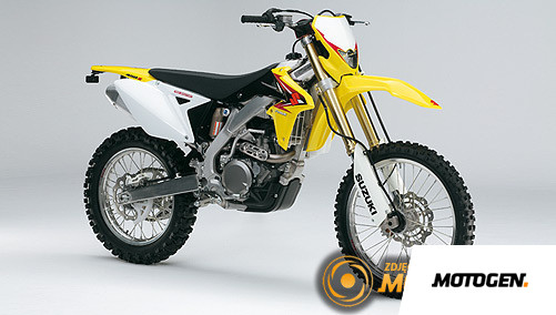 Suzuki RMX450Z nowe, żółte enduro Motogen.pl testy