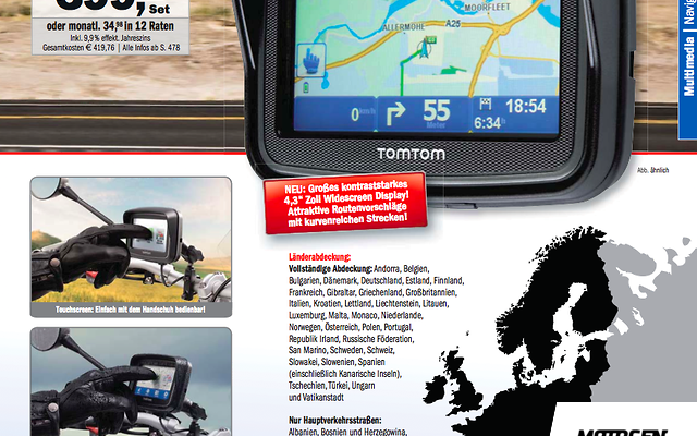 Premiera TomTom Rider 5 już wkrótce Motogen.pl testy