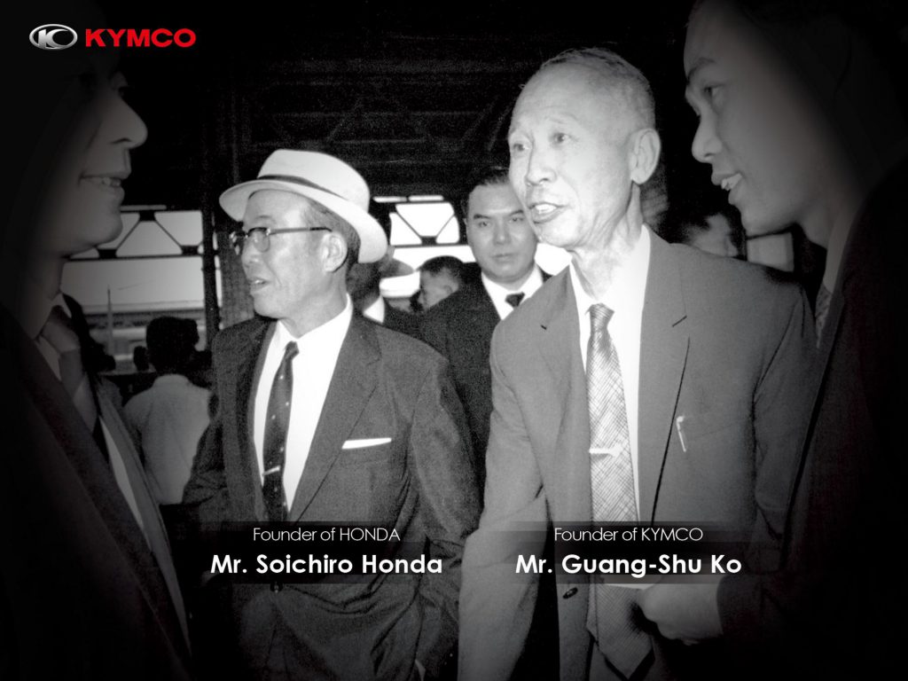 Kymco i Honda - historia