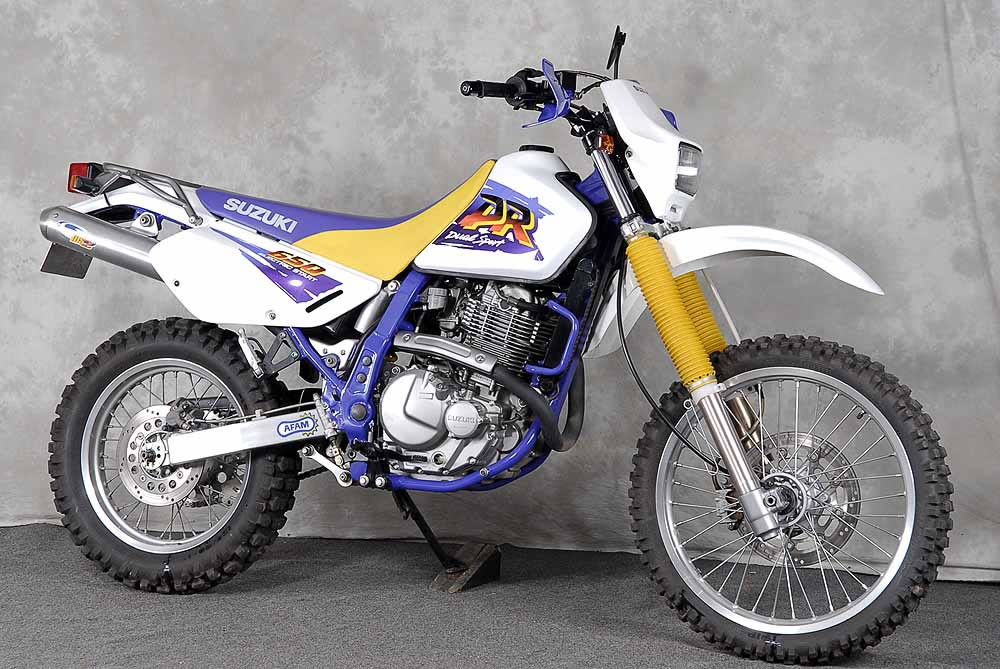 Motocykl używany Suzuki DR650SE z lat 19902002 (dane