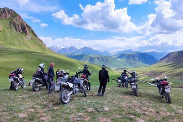 Motocyklem Kirgistan