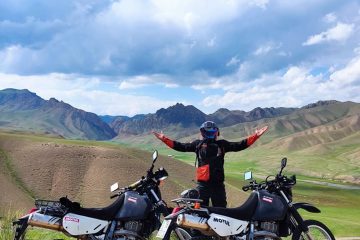 Kirgistan motocyklem