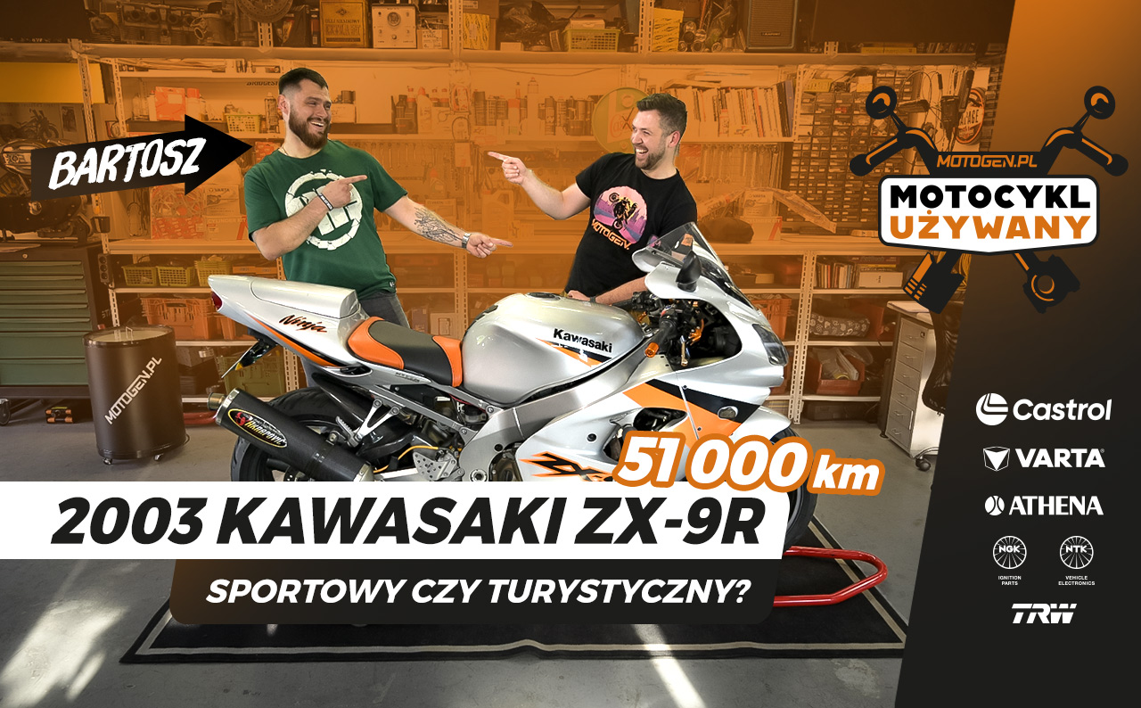 Kawasaki Ninja ZX-9R 2003 [Motocykl Używany] – FILM, opinia właściciela, zalety, wady, awarie, serwis, historia