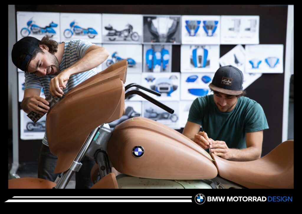 BMW R 18 Bagger / Transcontinental na etapie projektowania