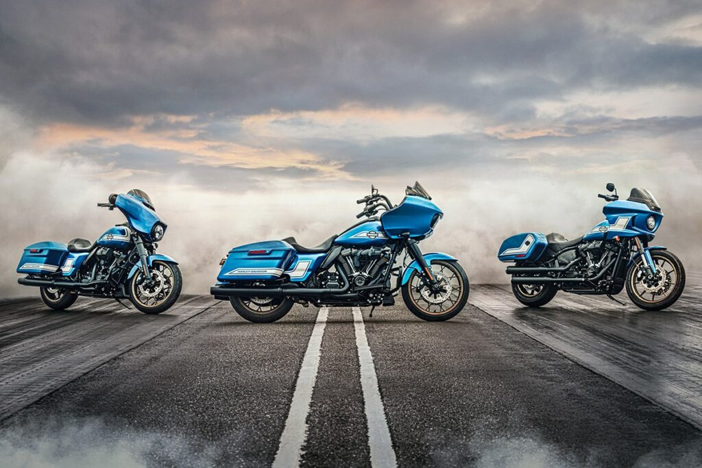 Harley-Davidson 2023 Fast Johnnie: Low Rider™ ST, Street Glide™ ST i Road Glide™ ST