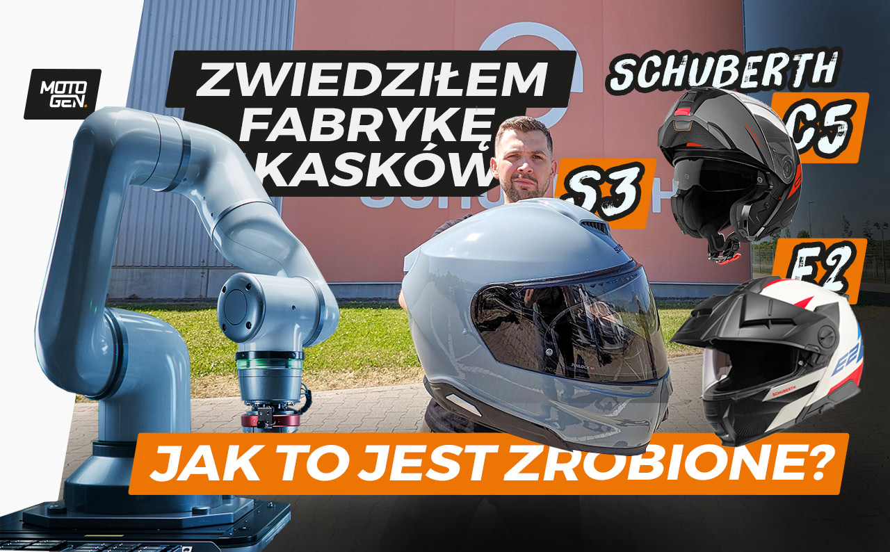 Jak wygląda produkcja kasków motocyklowych? Schuberth – odwiedziłem fabrykę, zdradzam szczegóły! [VIDEO]