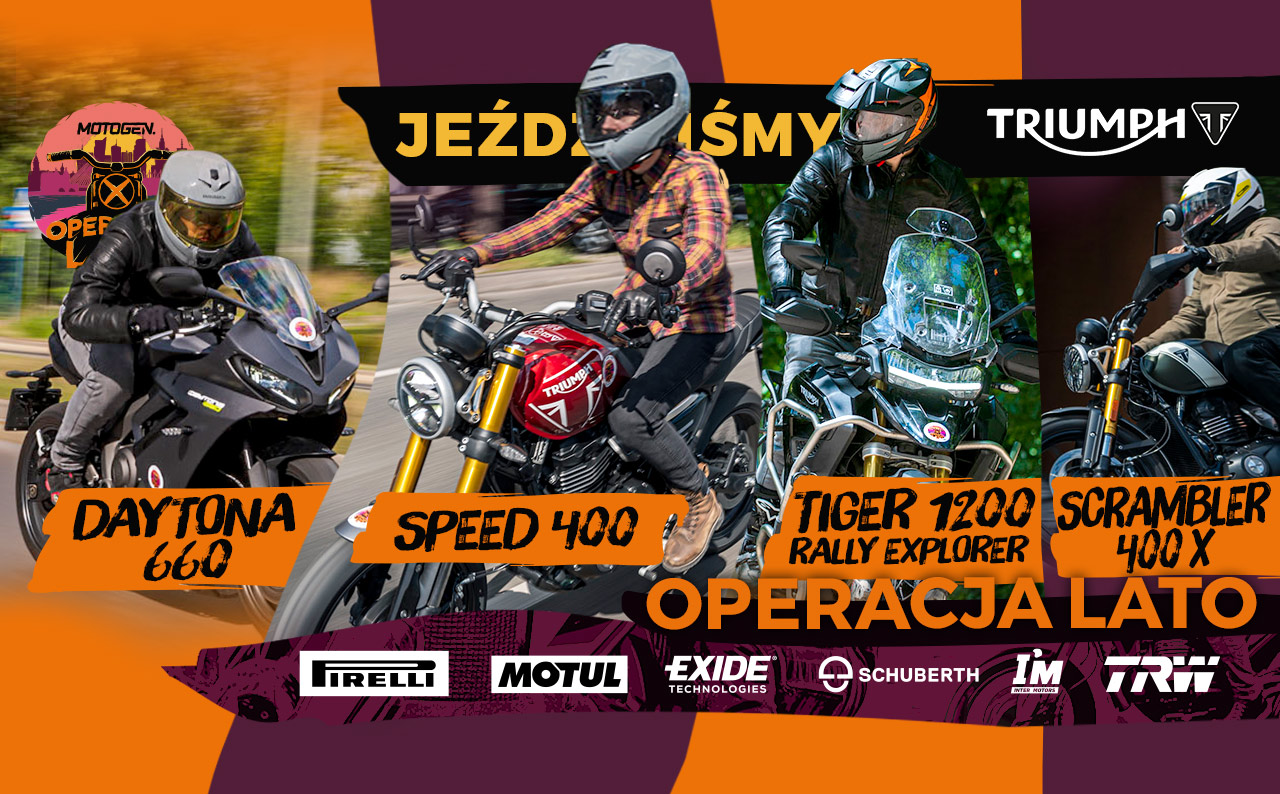 Testowaliśmy: Speed 400 i Scrambler 400 X, Daytona 660 oraz Tiger 1200 Rally Explorer! Podsumowanie Tygodnia TRIUMPH #OperacjaLato 2024