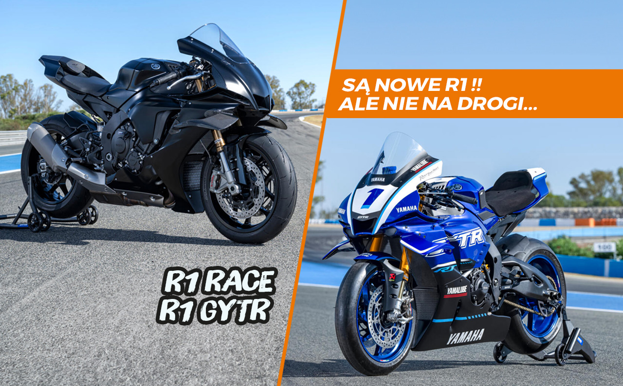 Nowa Yamaha R1 (Race, GYTR) 2025 – nie na drogi publiczne, Europejczyku. [dane, opis, zdjęcia, video]