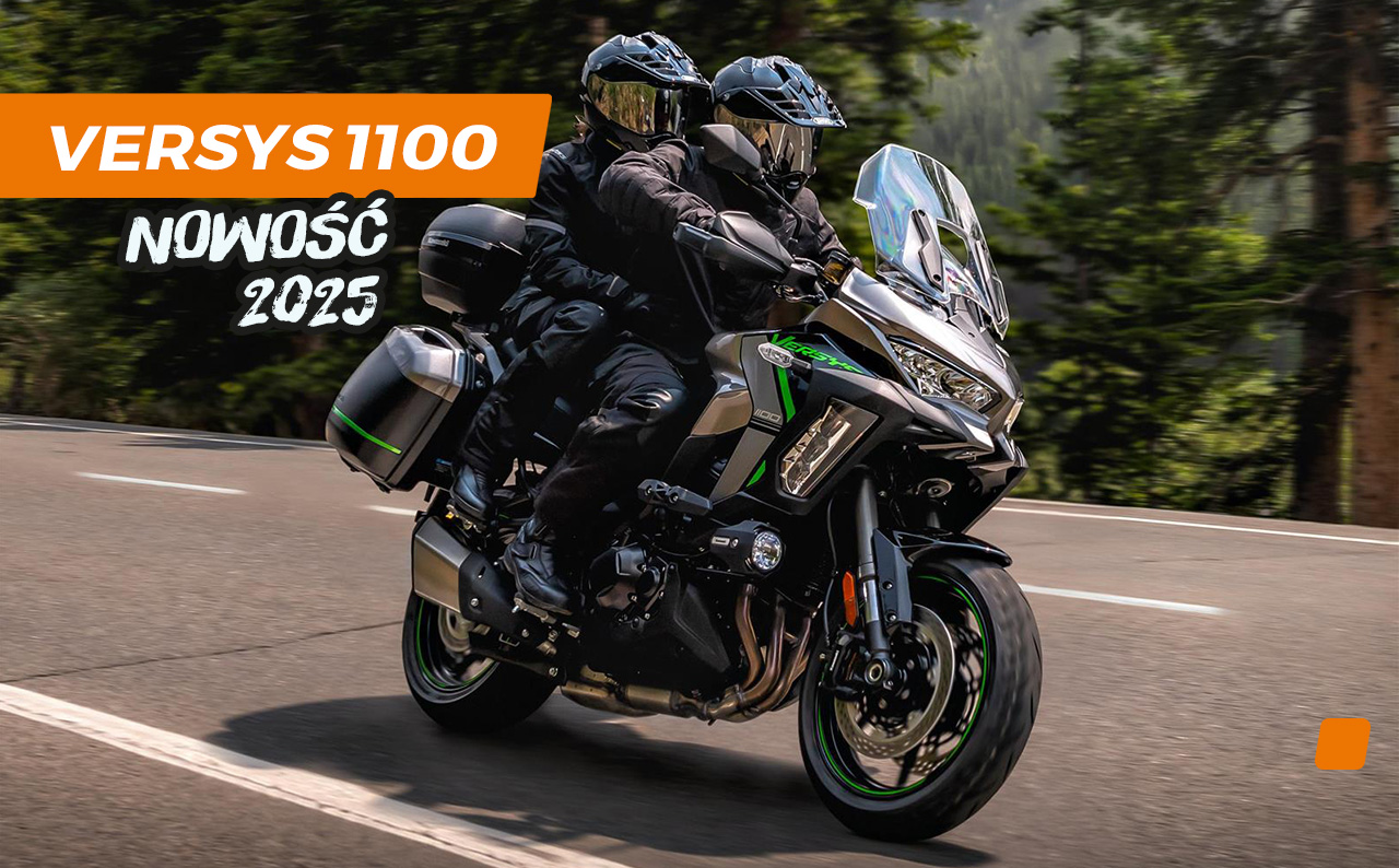 Kawasaki Versys 1100 (S / SE) 2025 – więcej o 15 KM i kilka innych zmian (NOWOŚĆ, opis, zdjęcia, dane techniczne)