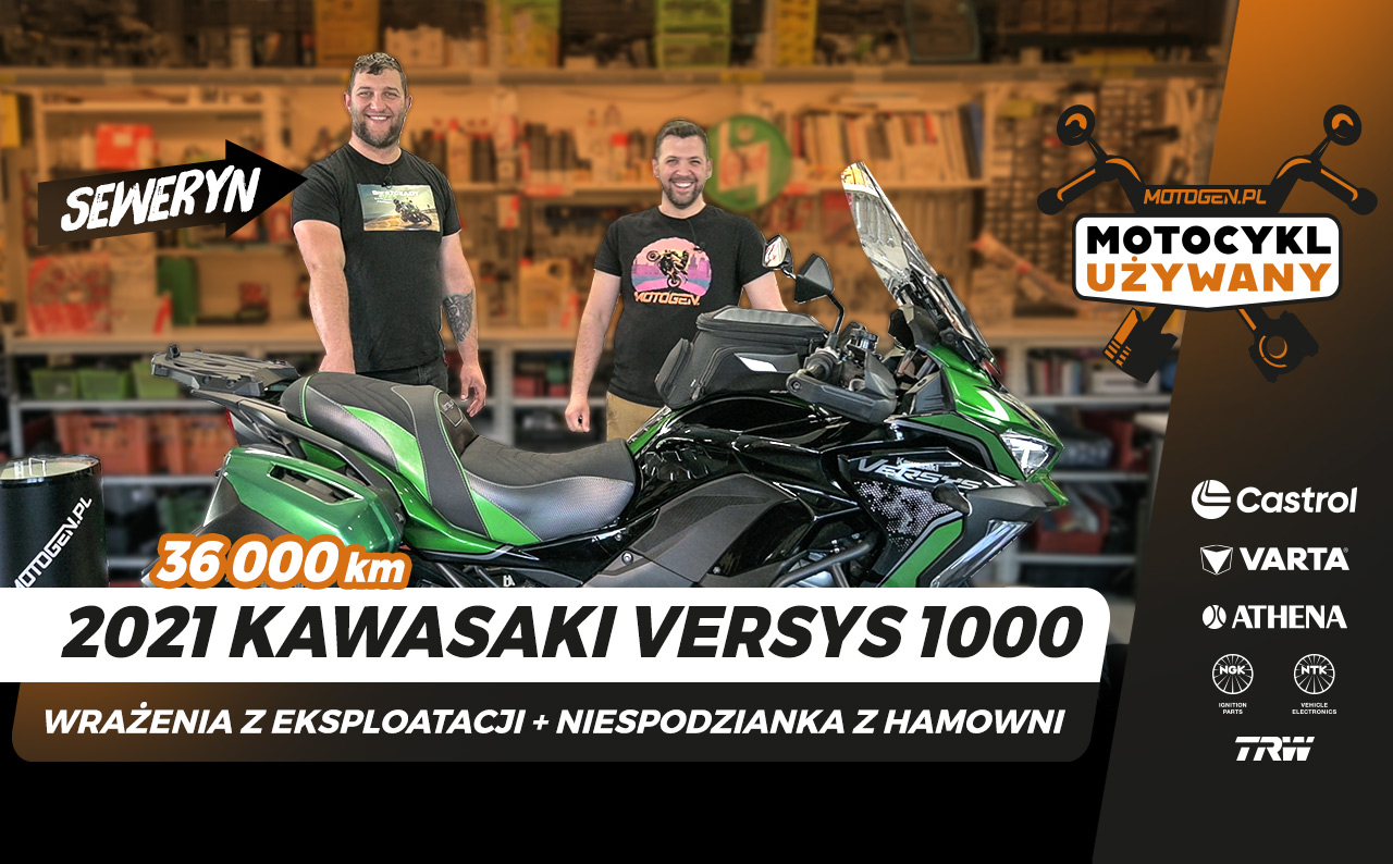 Kawasaki Versys 1000 S 2021 po 36 000 km [Motocykl Używany] – FILM, opinia właściciela, zalety, wady, awarie, serwis