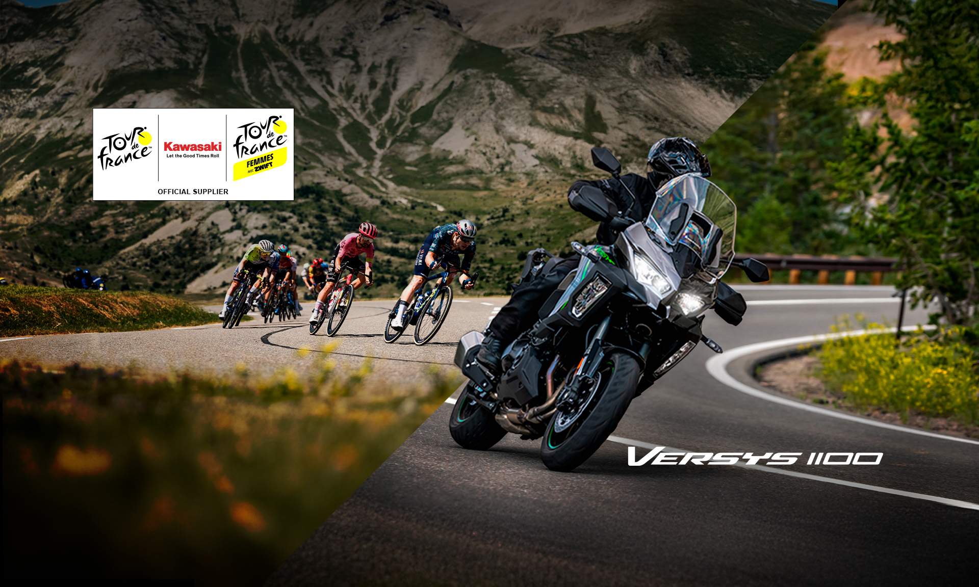 Kawasaki oficjalnym partnerem Tour de France!